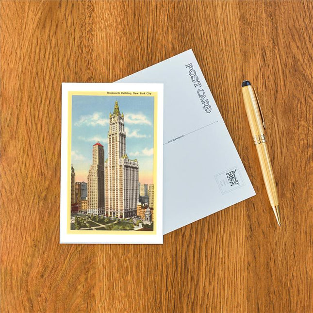 The Woolworth Building Postcard