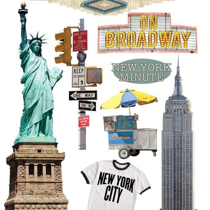 NYC Icon 3D sticker