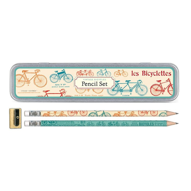 Vintage Bicycles Pencil Set