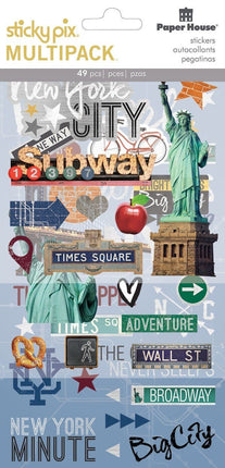 NY Stickers Mixed Pack