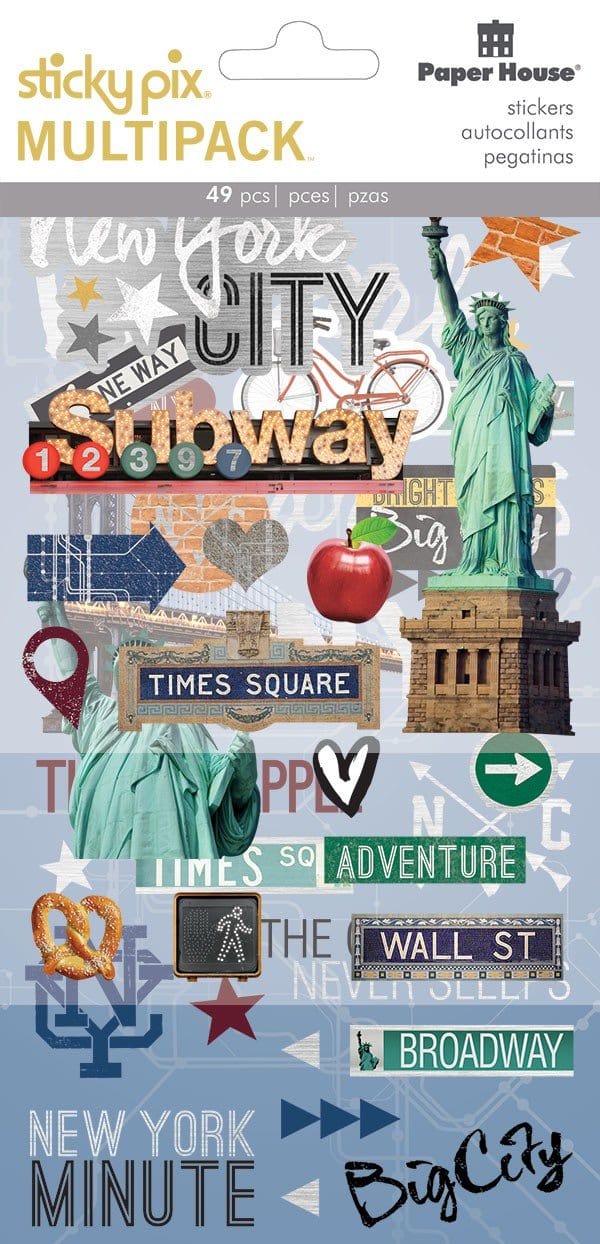 NY Stickers Mixed Pack