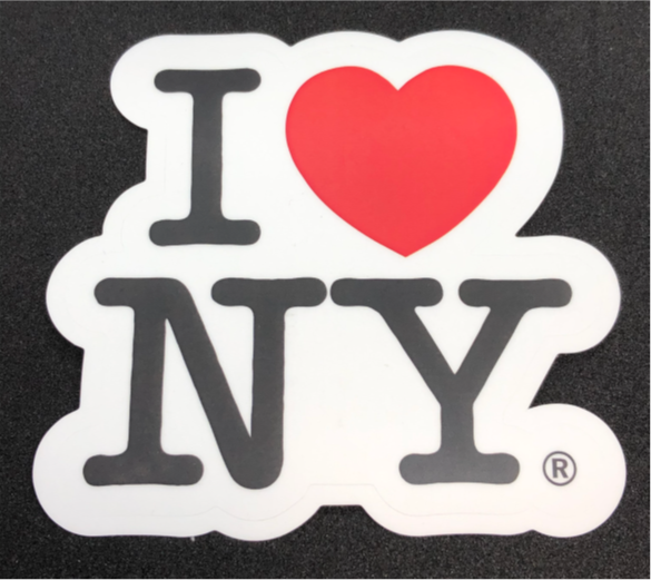 I Love NY Sticker
