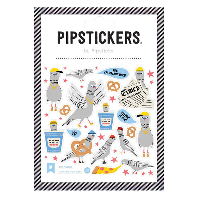 City Pigeons Sticker Set