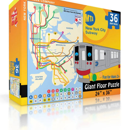 NYC Subway Kids Puzzle