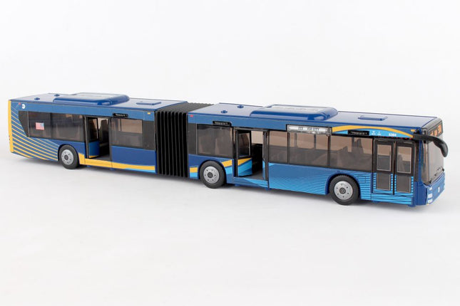MTA Articulated Blue Bus