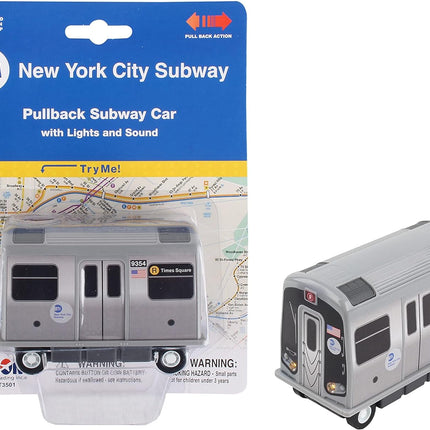 MTA Pullback Subway Car