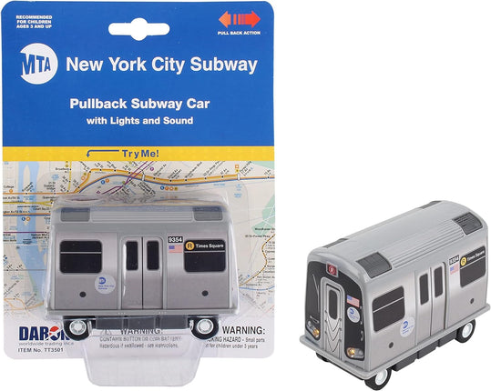 MTA Pullback Subway Car