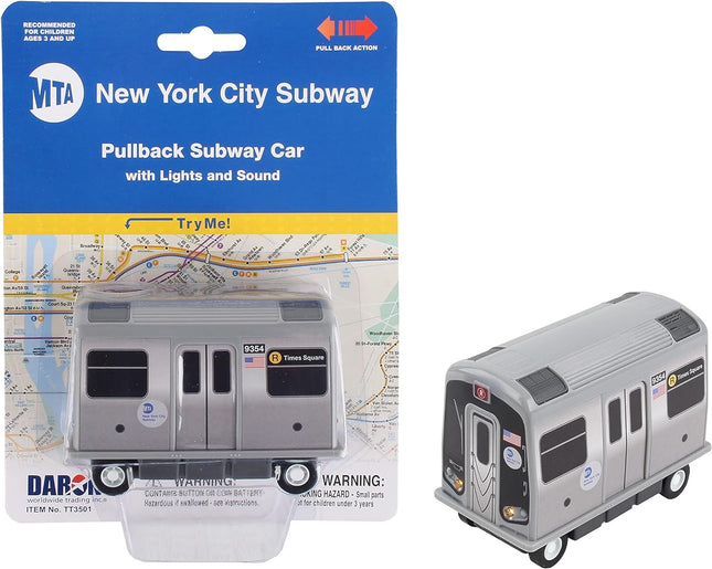 MTA Pullback Subway Car