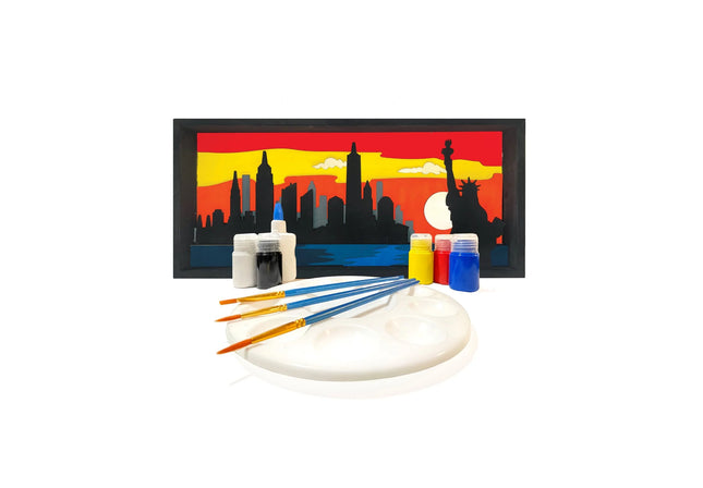 Get Stacked Paint & Puzzle NYC