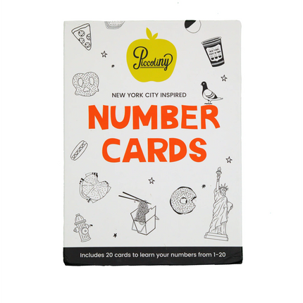NYC Number Cards