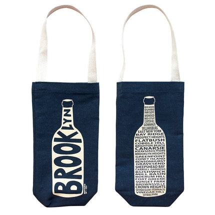Brooklyn Denim Wine Tote