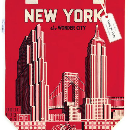 Vintage Red Tote