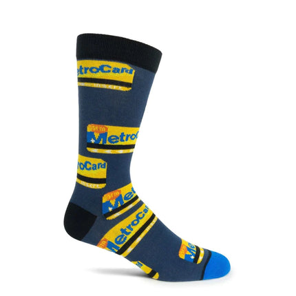 MTA Metrocard Men Socks