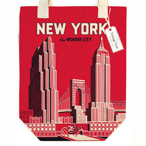 Vintage Red Tote