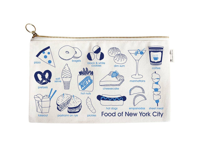 Food of NYC Flat Pouch