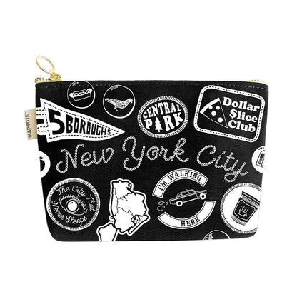 Pins & Patch Zip Pouch