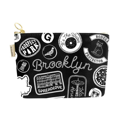 Pins & Patch Zip Pouch