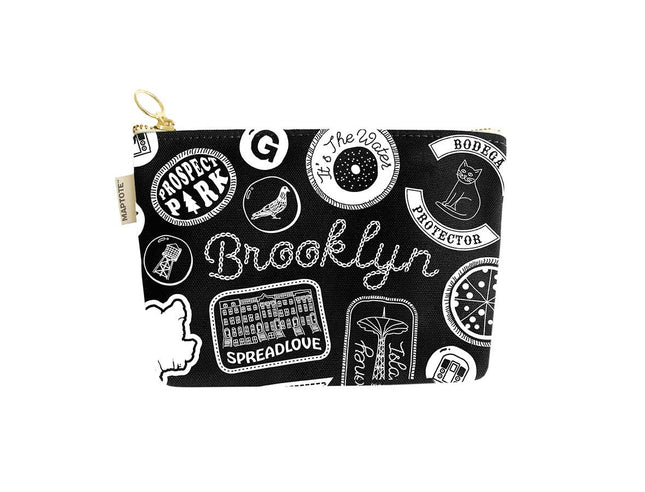 Pins & Patch Zip Pouch