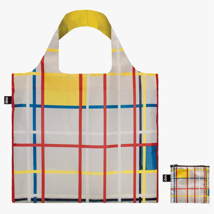Piet Mondrian Recycle Tote Bag