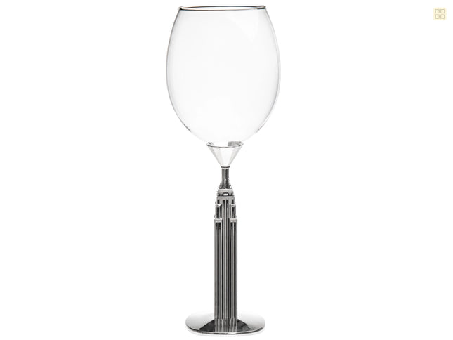 Landmark Chrysler Champagne Glass