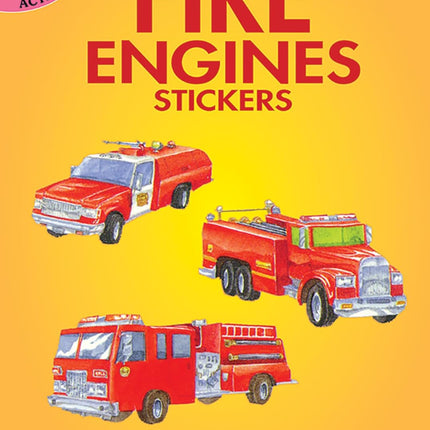 Fire Engine Sticker Book