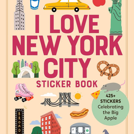 I Love New York City Sticker Book