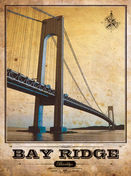 Verrozano Bridge Print
