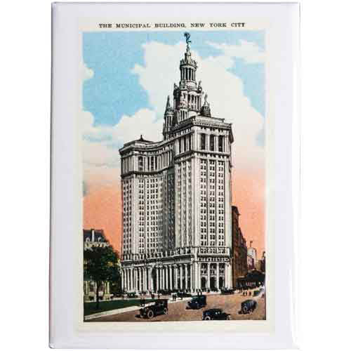 Municipal Building Magnet