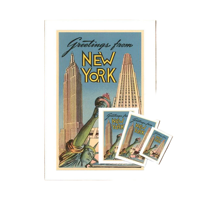 Greetings NY Liberty Magnet