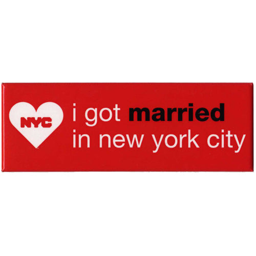 I Got Married Magnet