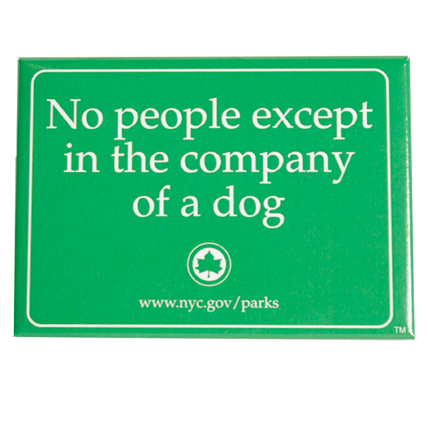 No People Except... Magnet