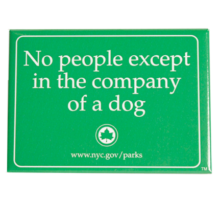 No People Except... Magnet