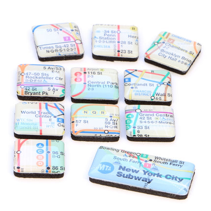 MTA Mini Subway Magnet Set