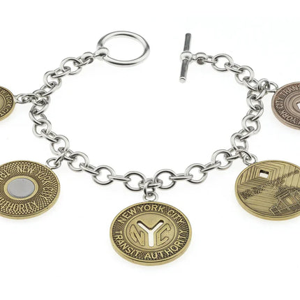 Token Charm Toggle Bracelet