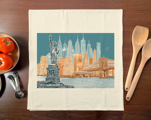 Urban NYC Dish Towel
