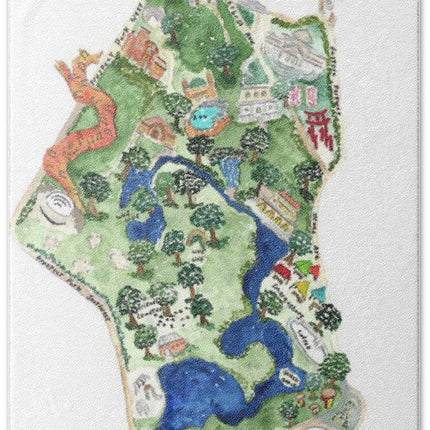 Prospect Park Tea Towel