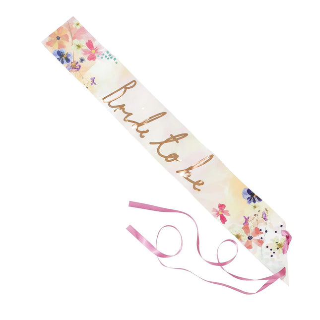 Bride to Be Sash