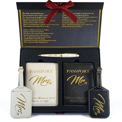 Luggage Tag & Passport Set