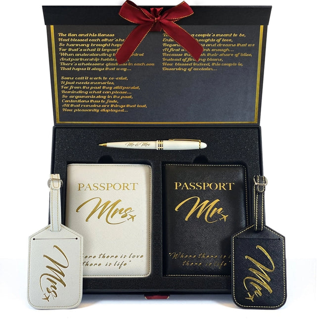 Luggage Tag & Passport Set