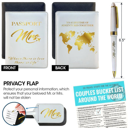 Luggage Tag & Passport Set