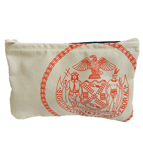 City Seal Zipped Pouch