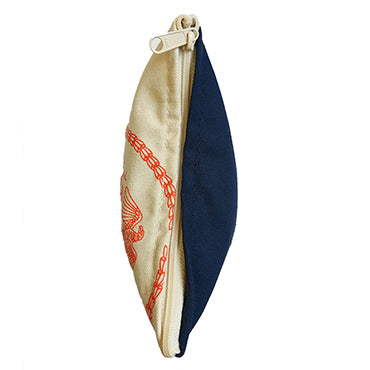 City Seal Zipped Pouch
