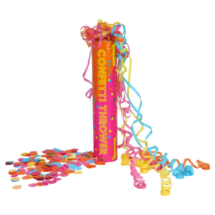 Bright Colored Confetti Thrower