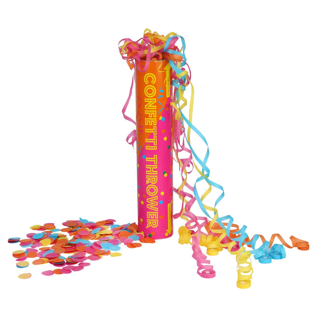 Bright Colored Confetti Thrower