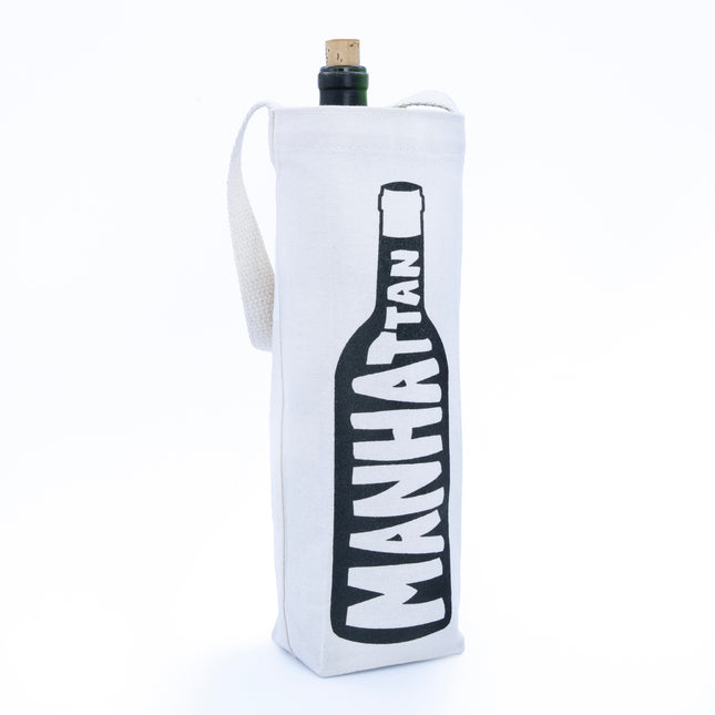 Manhattan Map Wine Tote
