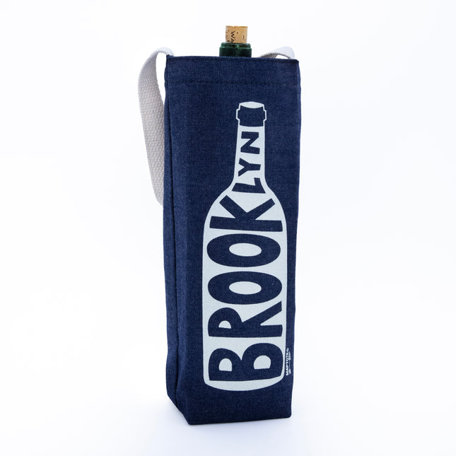 Brooklyn Denim Wine Tote
