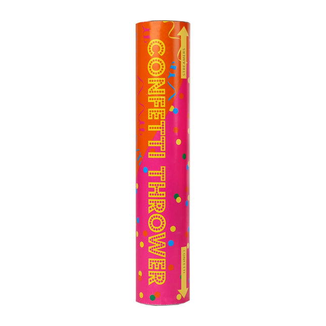 Bright Colored Confetti Thrower