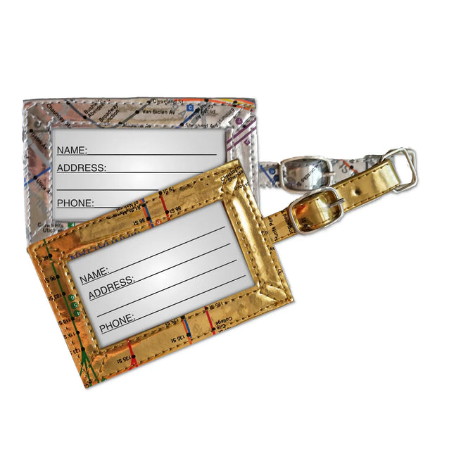 Assorted Subway Luggage Tags