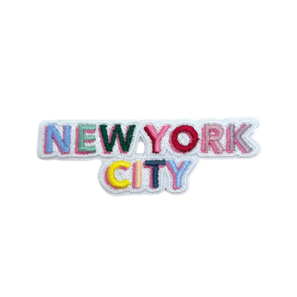 NYC Iron on Patches
