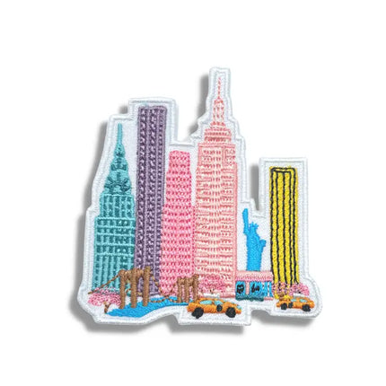 NYC Iron on Patches